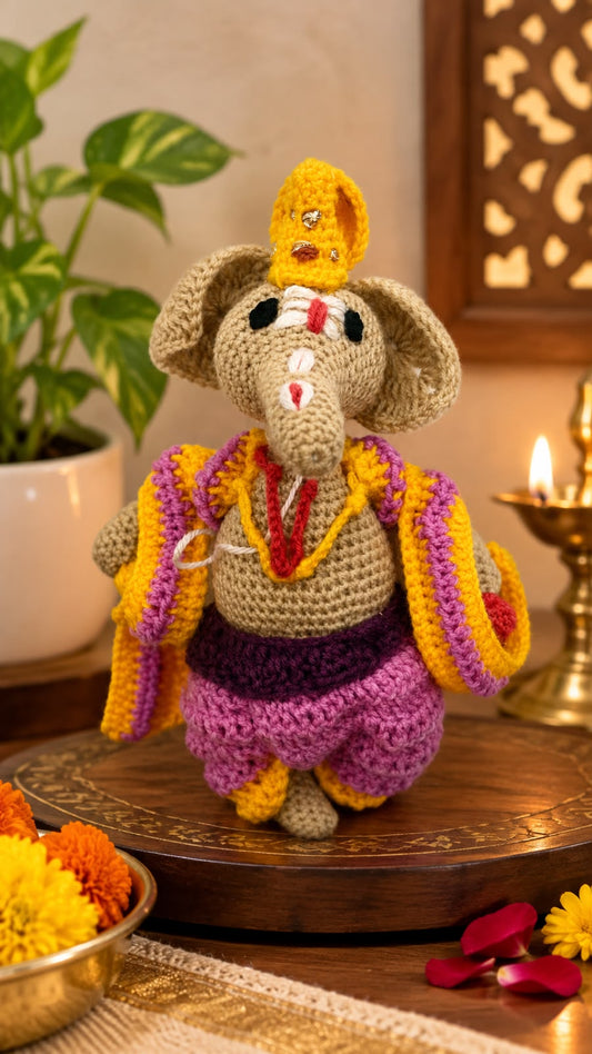 Handcrafted Ganesha Heirloom Toy!(Limited Edition)
