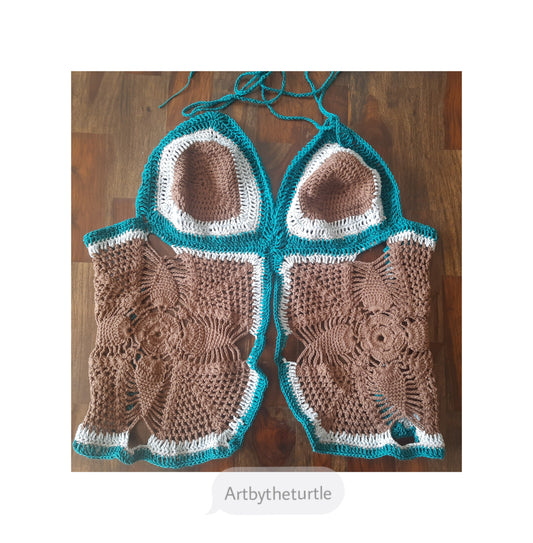Mermaiden Buttterfly Top