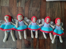 Load image into Gallery viewer, Fairy Dolls - Blue and Red
