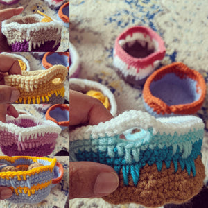 Handmade Knitted Baskets Galore