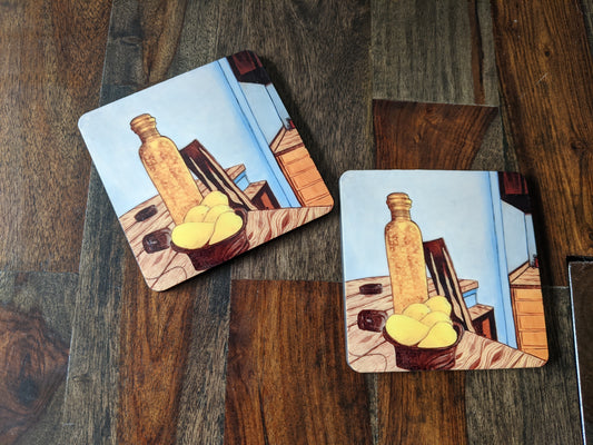 Beautiful Coaster Art For Dining Table And More