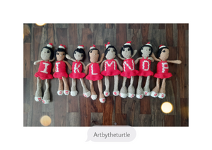 Handmade Alphabet Dolls